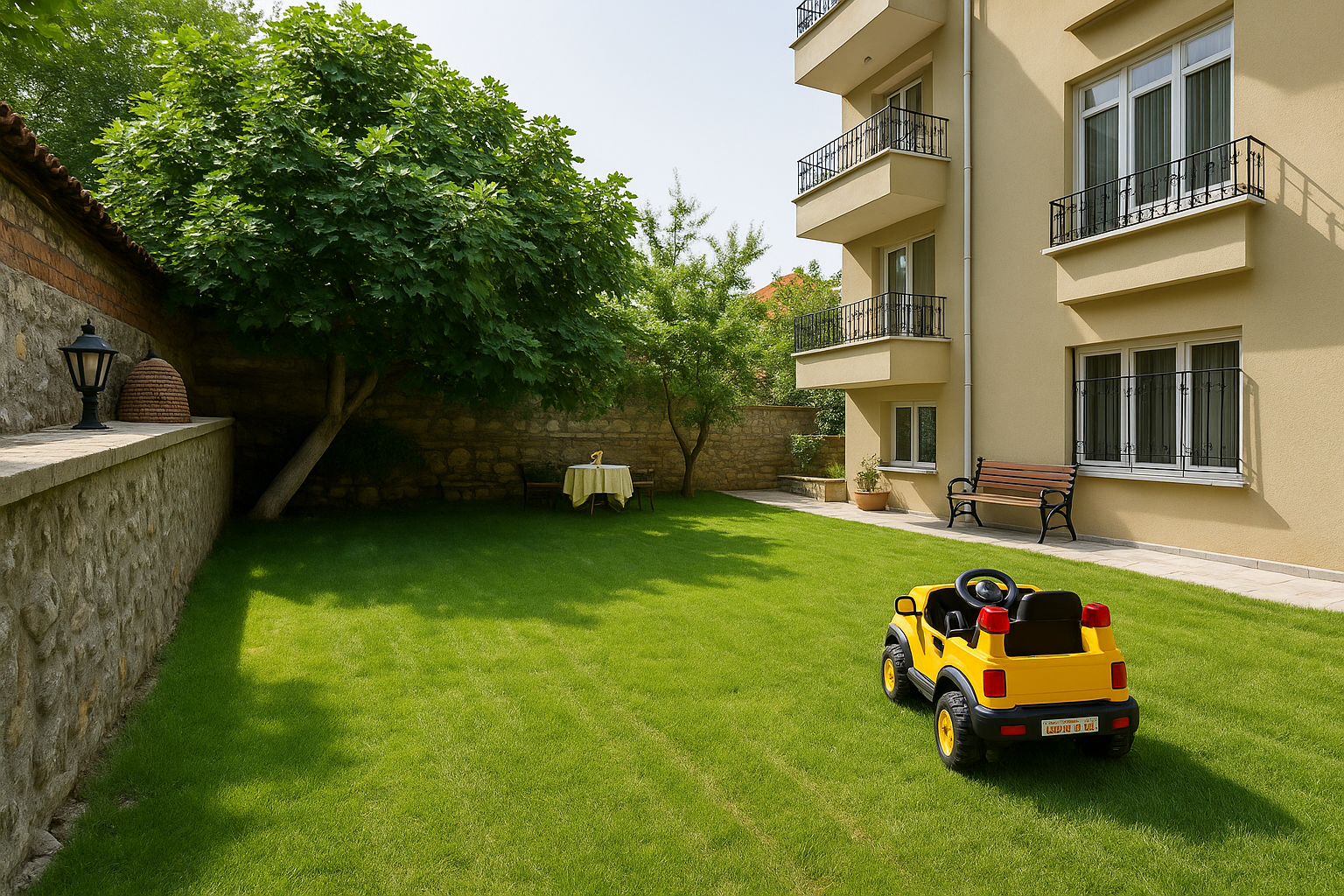 Pansiyon Tarihi Manzarası